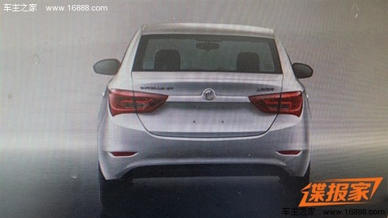疑似别克新英朗gt官方图片曝光